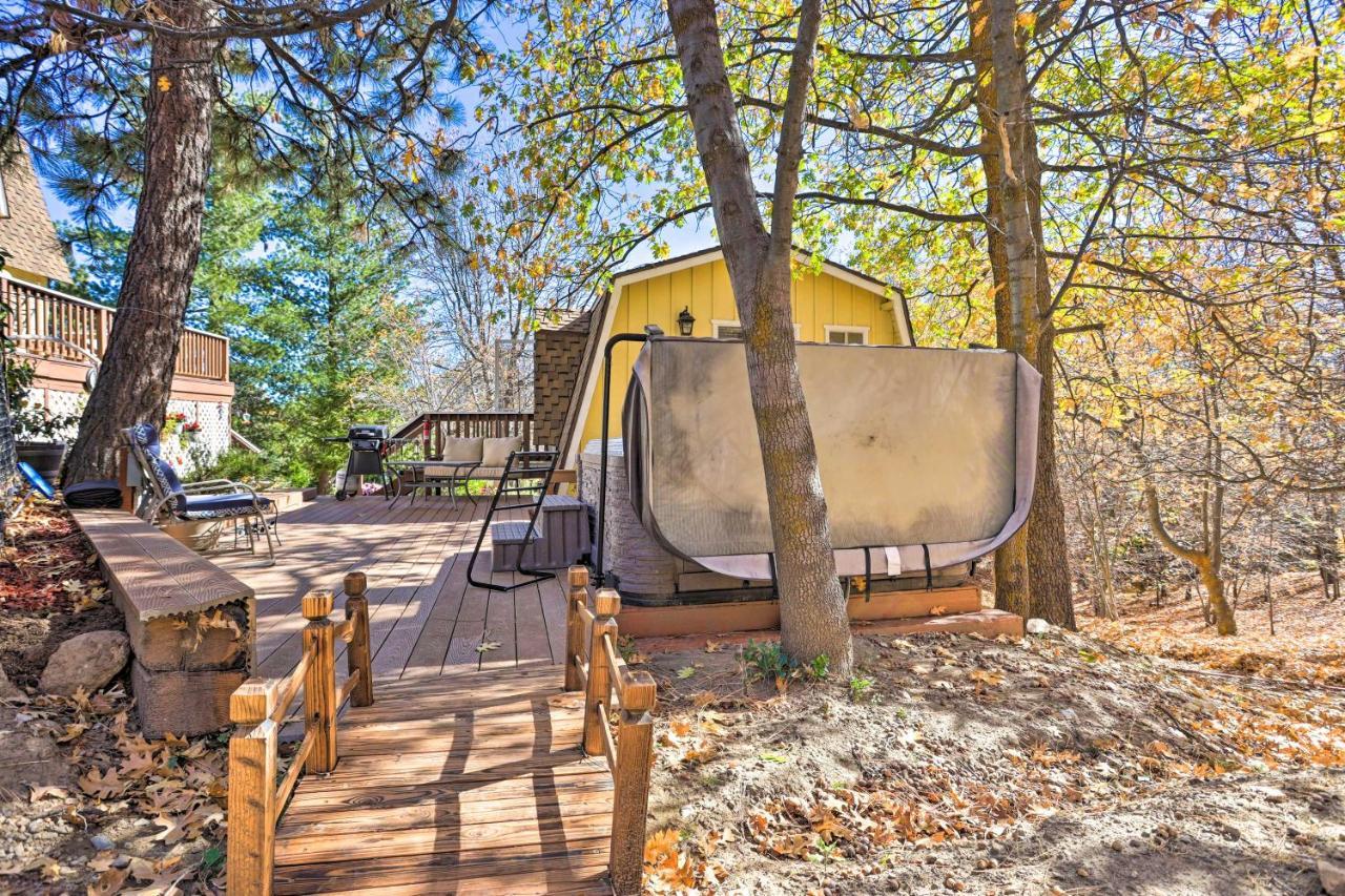 Lake Arrowhead Studio With Private Hot Tub! Esterno foto